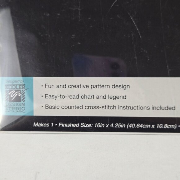 Artiste "Merry Christmas" Counted Cross Stich Kit NWT Fun Hobby Activity Crafts - Picture 5 of 9